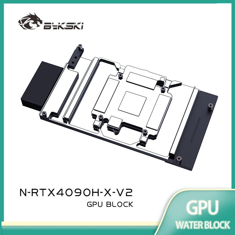 Rtx 4090 Water Block Full Cover - Bloc GPU Bykski pour carte graphique