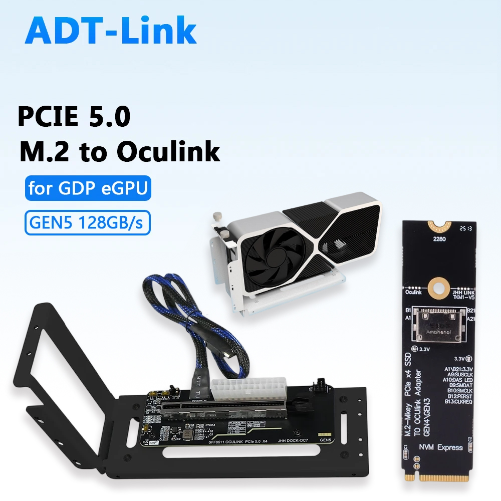Oculink Gpu Dock Station - Station d'accueil OCuLink EGPU PCIe 5.0
