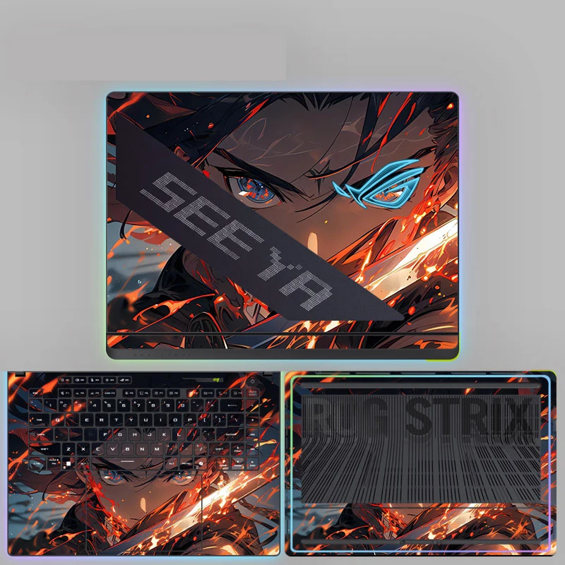 Rtx 3090 24Gb Gddr6X - Autocollants peints pour ordinateur portable ASUS