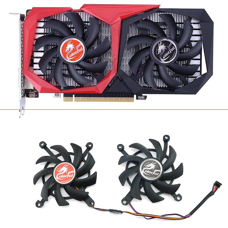 Rtx 4080 Super 16Gb - Ventilateur de refroidissement pour carte multicolore