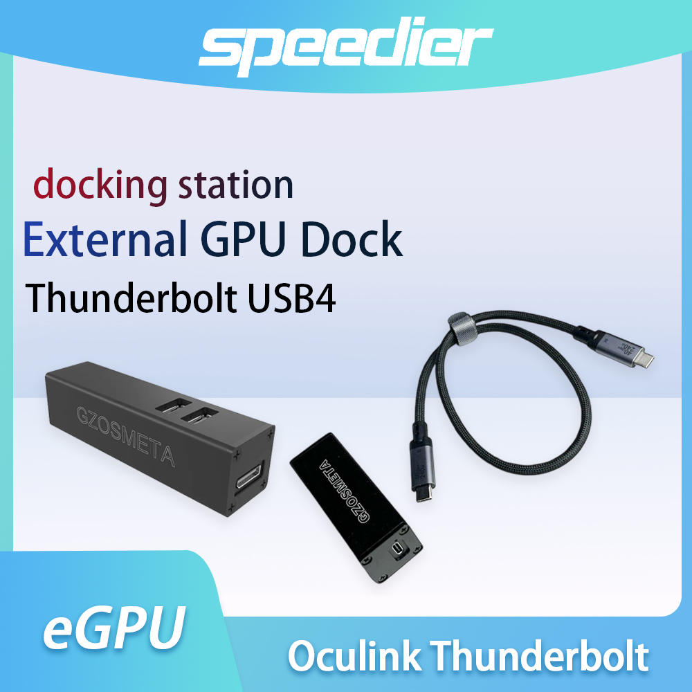 Oculink Gpu Dock Station - Adaptateur Oculink Thunderbolt USB4 pour ordinateur