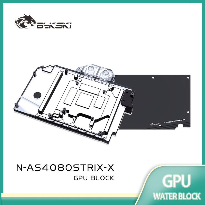 Rtx 4080 Water Cooling Block - Bloc GPU Bykski pour carte vidéo