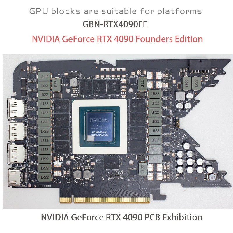Bloc GPU Granzon pour carte gr - Rtx 4090 Water Block Full Cover avis et prix