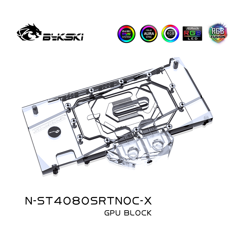 Bloc GPU Bykski N-ST4080SRTNOC - Rtx 4080 Water Cooling Block avis et prix