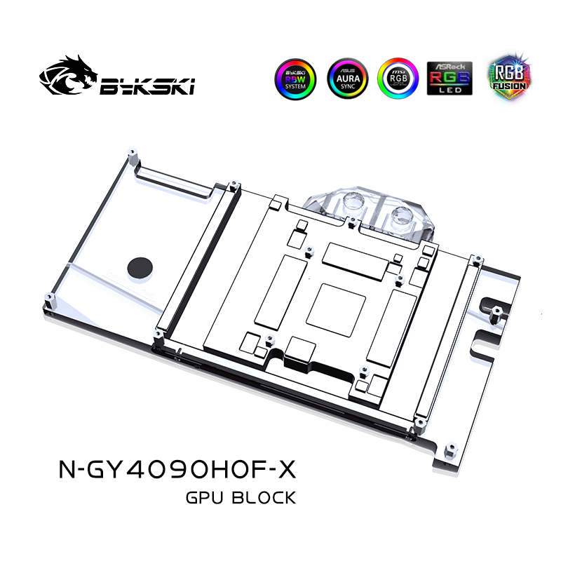 Bykski N-GY4090HOF-X bloc GPU  - Rtx 4090 Water Block Full Cover avis et prix