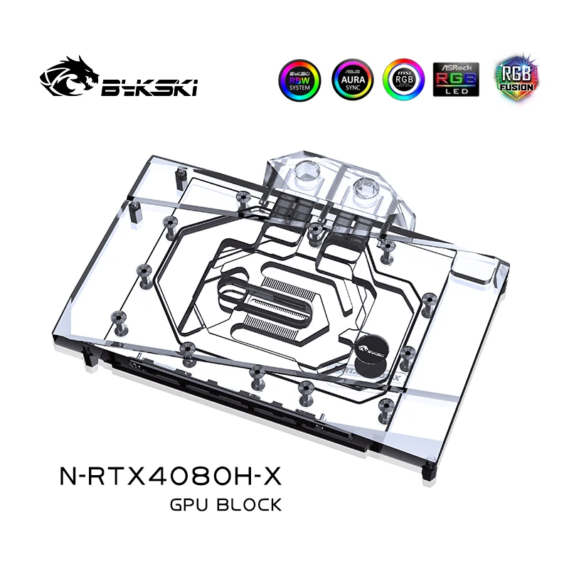 Bloc GPU Bykski N-RTX4080H-X p - Rtx 4080 Water Cooling Block avis et prix