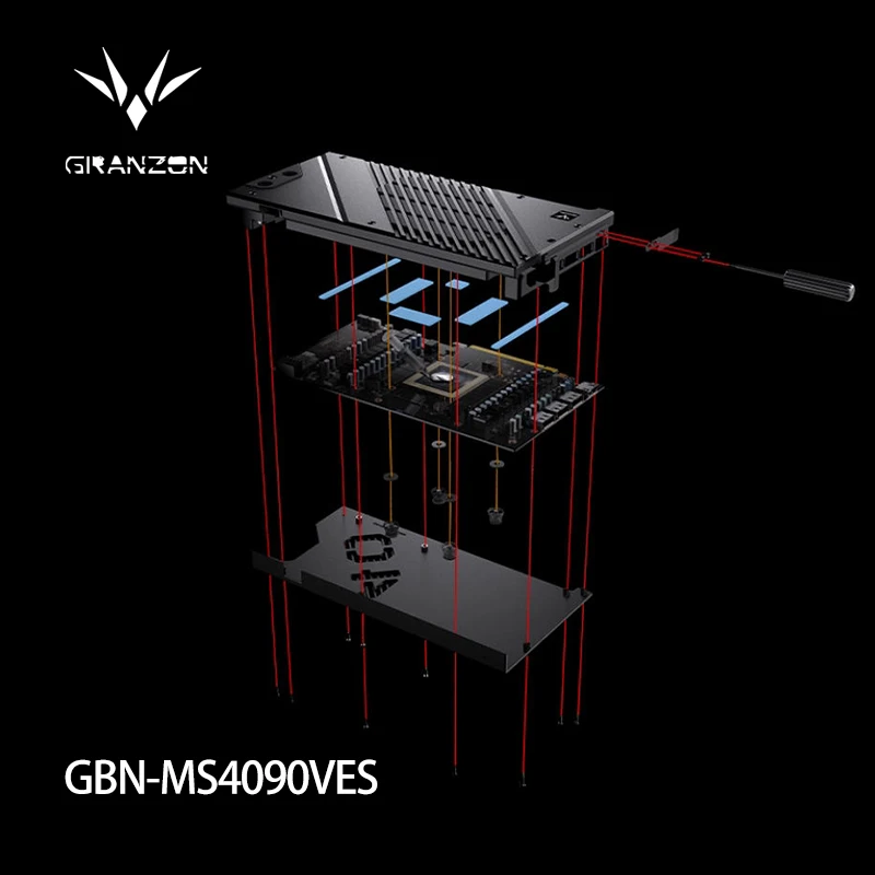 Granzon GBN-MS4090VES, bloc d' - Rtx 4090 Water Block Full Cover avis et prix