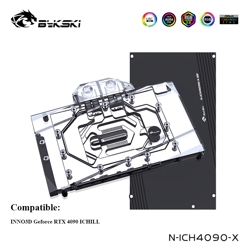 Bykski refroidisseur d'eau uti - Rtx 4090 Water Block Full Cover avis et prix