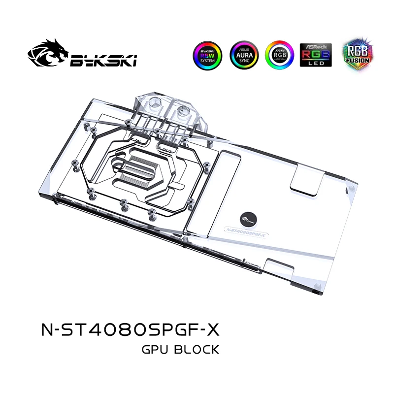 Bloc GPU Bykski pour carte vid - Rtx 4080 Super 16Gb avis et prix
