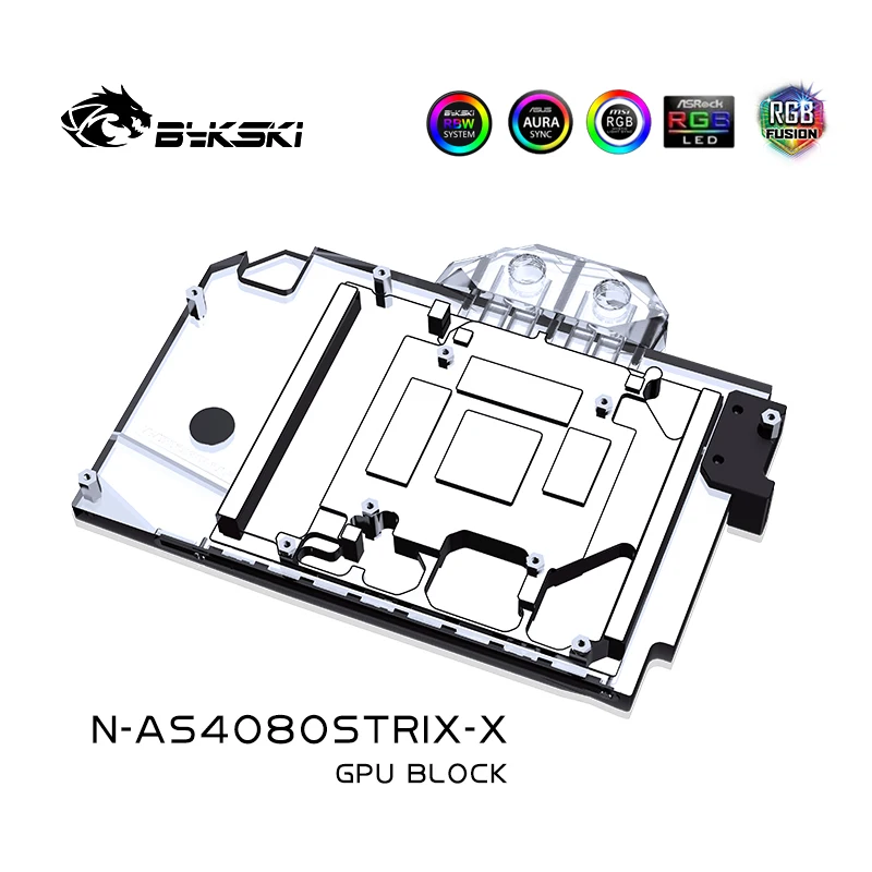 Bloc GPU Bykski pour carte vid - Rtx 4080 Water Cooling Block avis et prix