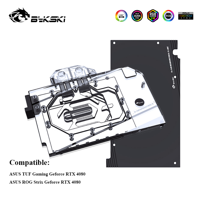 Bykski GPU refroidisseur d'eau - Rtx 4080 Water Cooling Block avis et prix