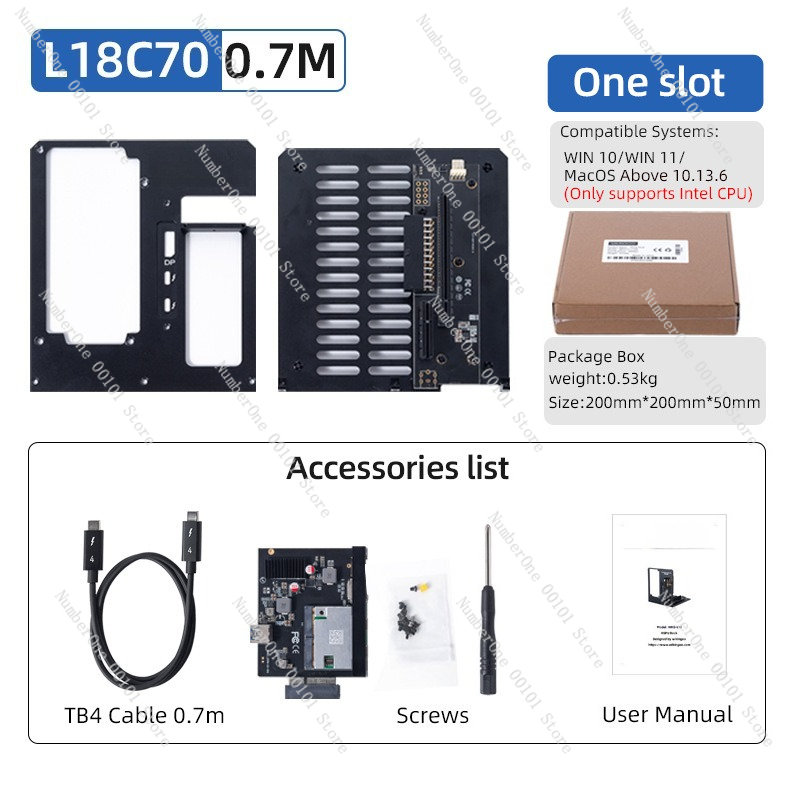 Boîtier externe pour carte gra - Gpu External Dock Egpu Thunderbolt 4 avis et prix